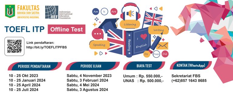 Read more about the article FBS bekerja sama dengan IIEF membuka Pendaftaran Tes Toefl ITP